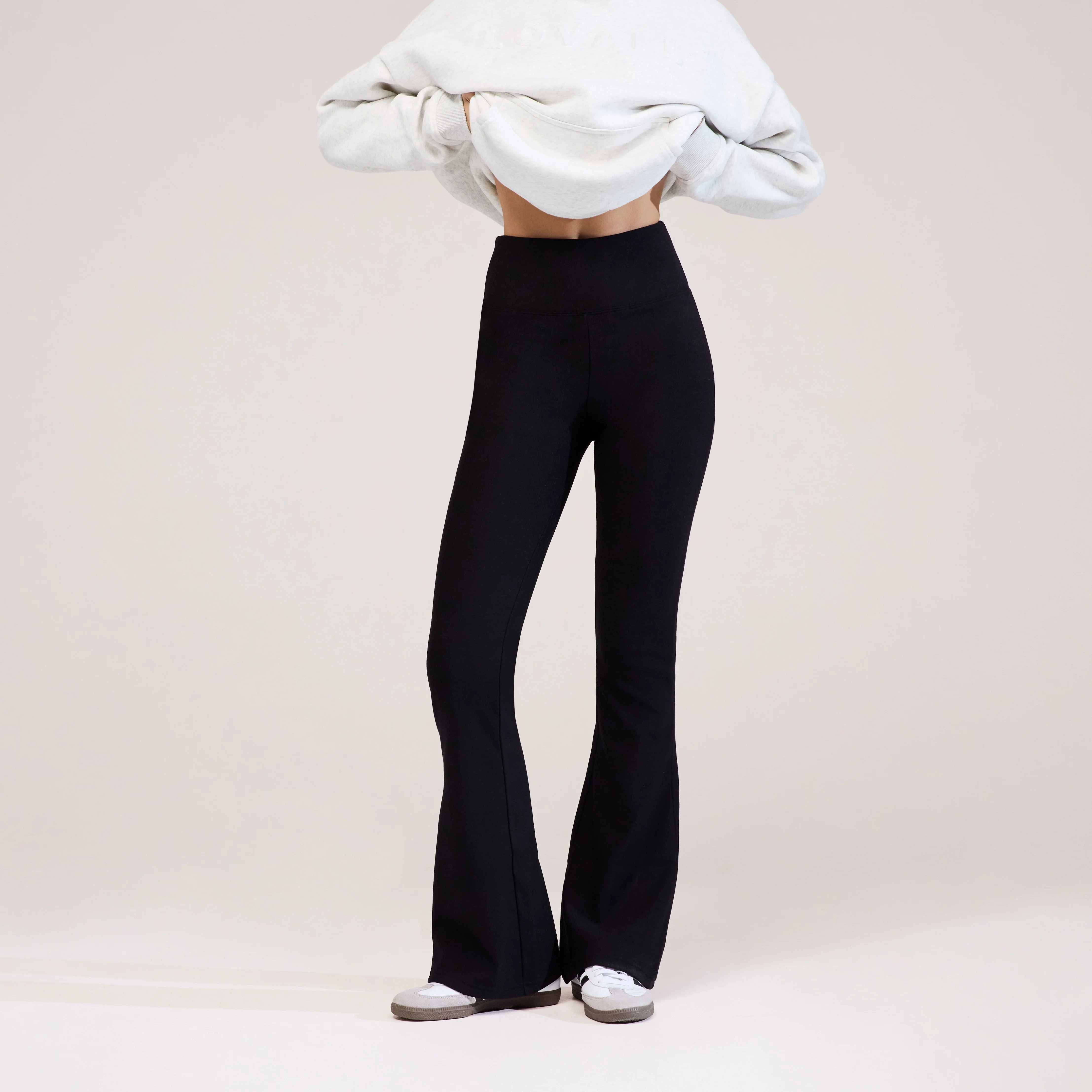 Winter Flare Leggings - Black - Image 6