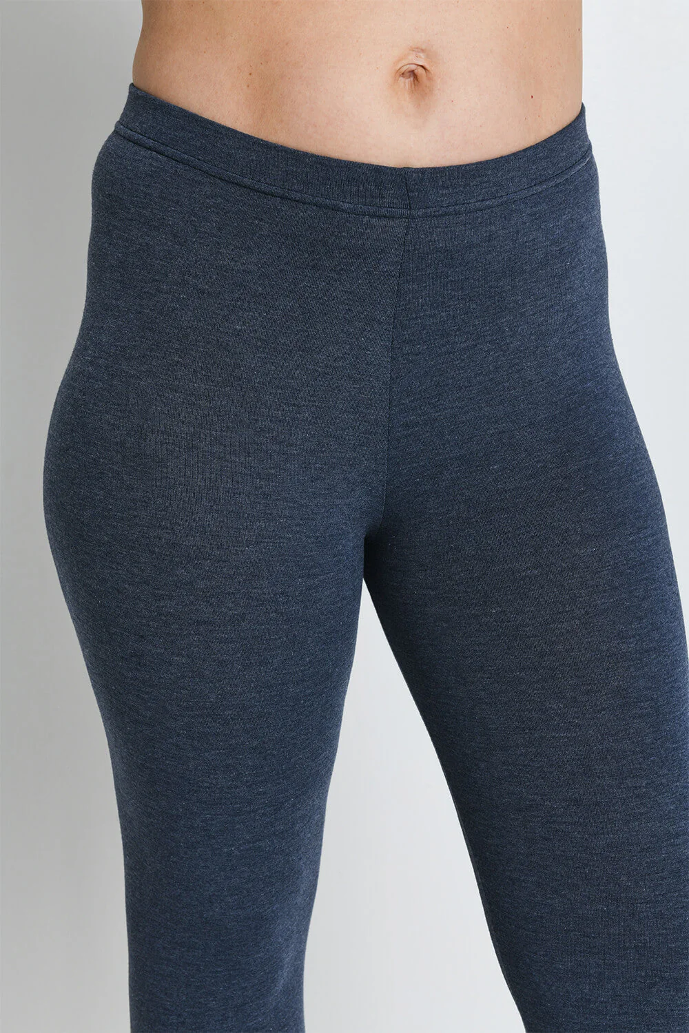 Everyday Cropped Leggings - Infinity Blue Marl - Image 5