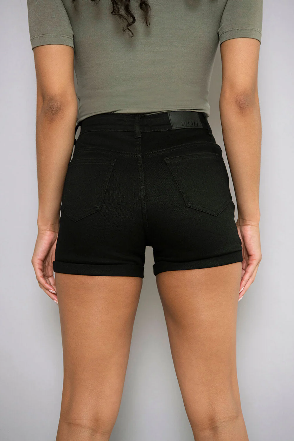 Everyday Denim Shorts - Black - Image 6
