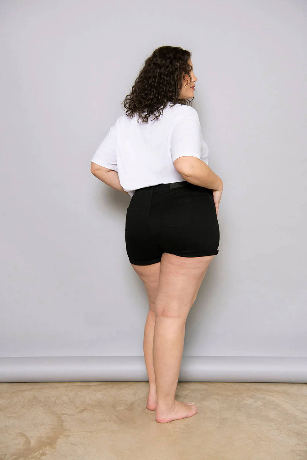 Everyday Denim Shorts - Black - Image 8