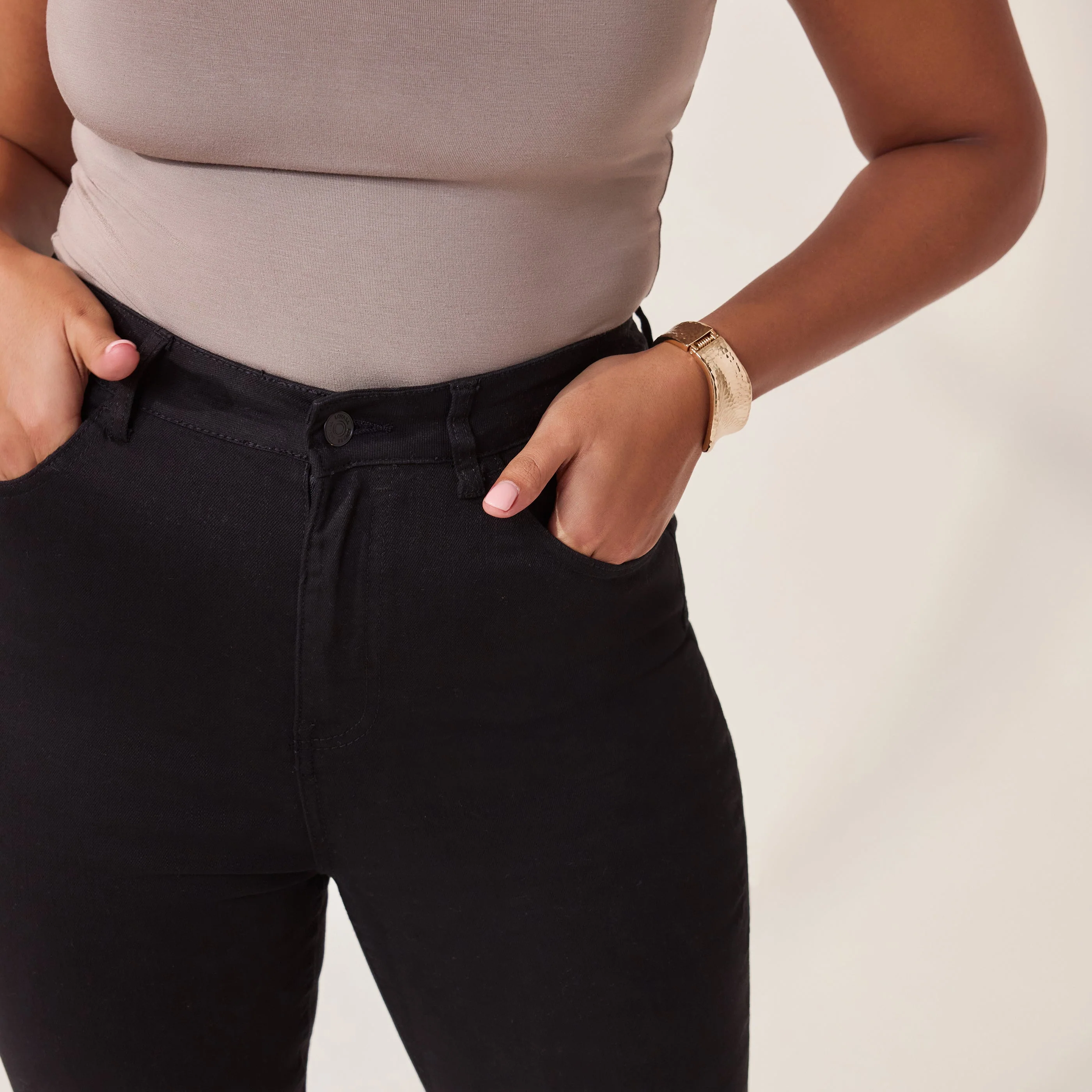 Lift & Shape Jeans - Black - Image 4
