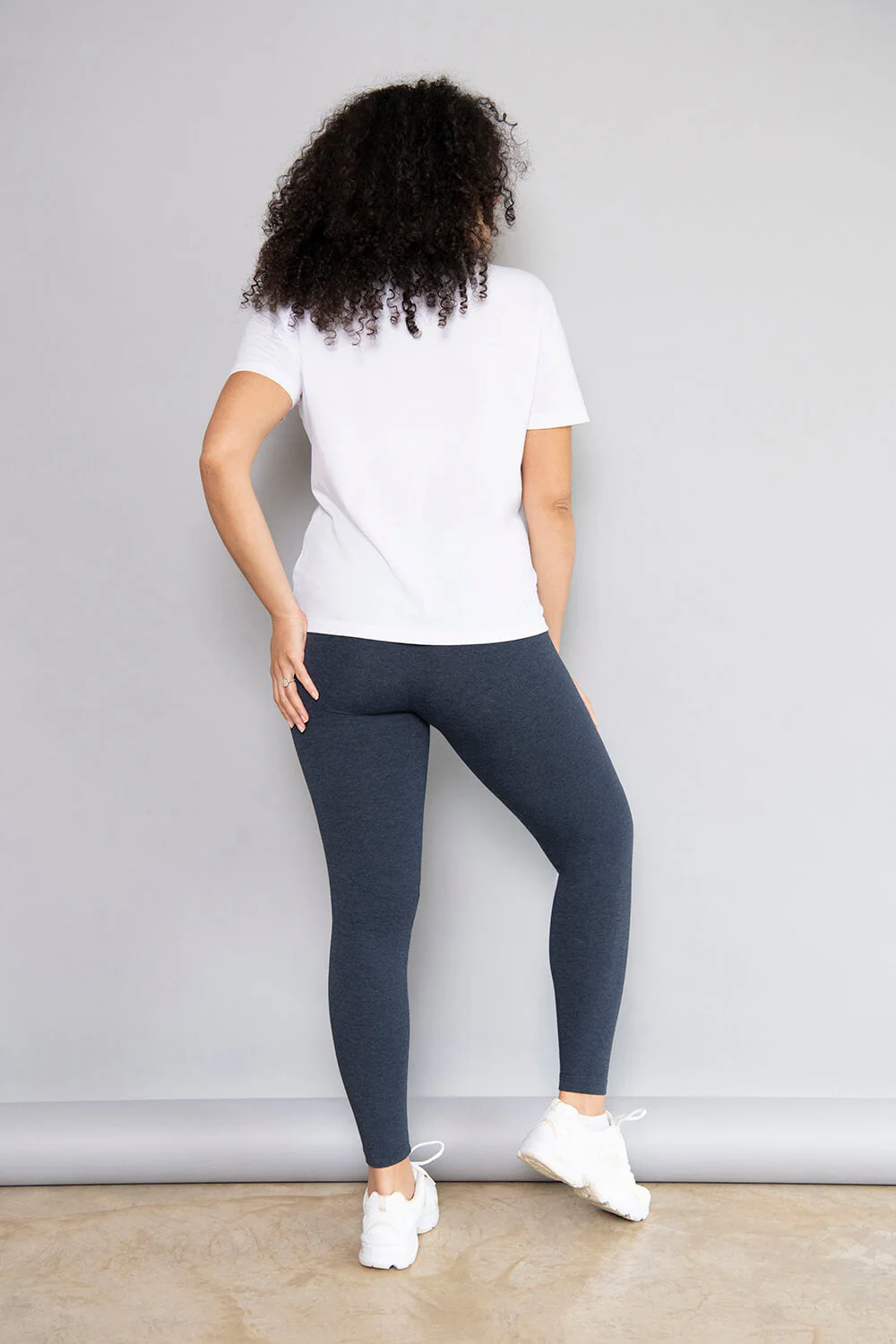 Maternity Everyday Leggings - Infinity Blue - Image 5