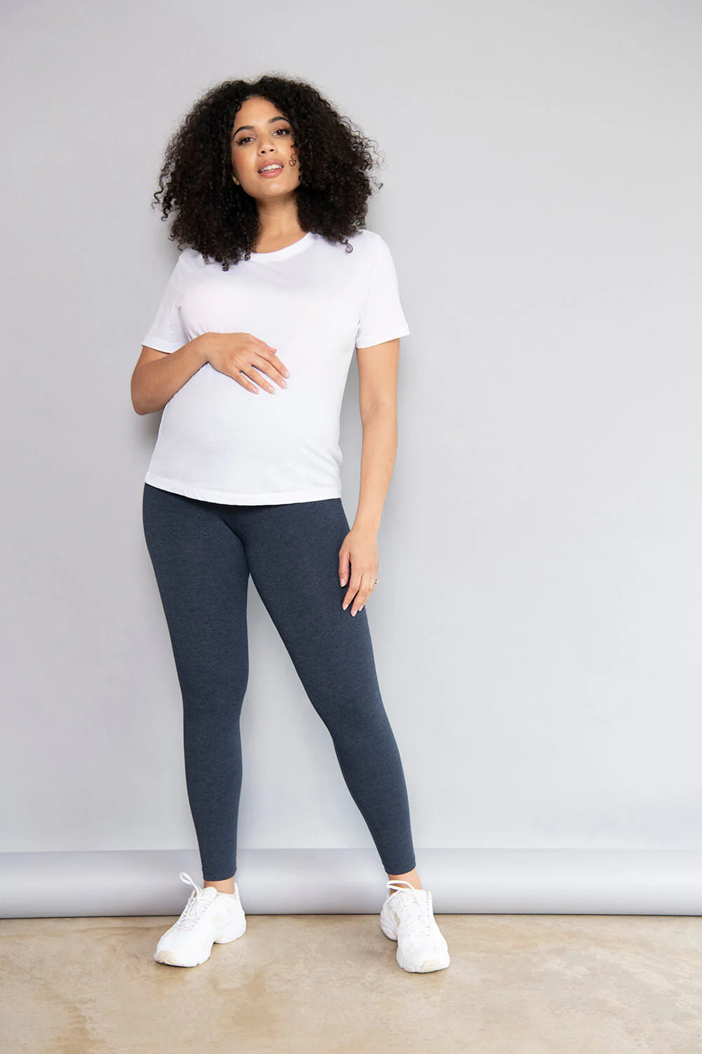 Maternity Everyday Leggings - Infinity Blue - Image 6