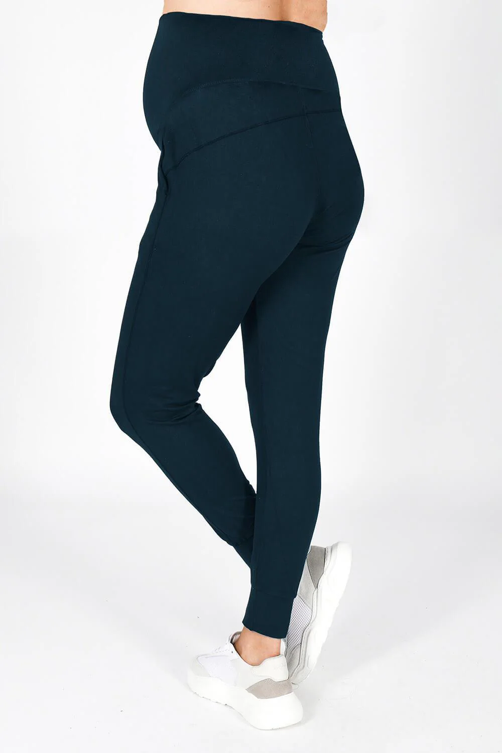 Maternity Recharge Joggers - Navy Blue - Image 3