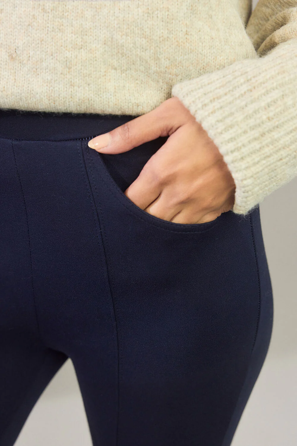Treggings - Navy - Image 7