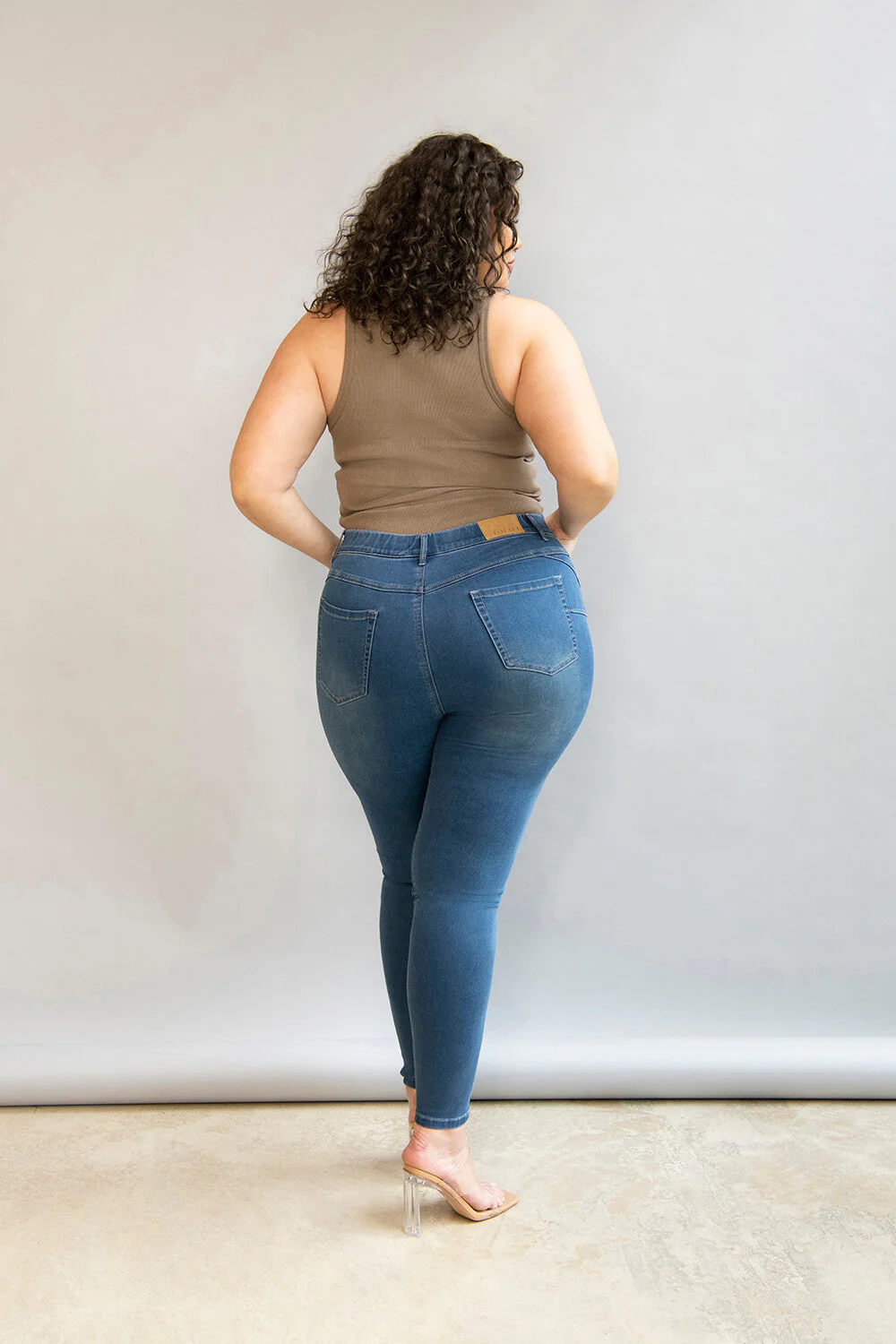 Ultimate Jeggings - Mid Blue - Image 7