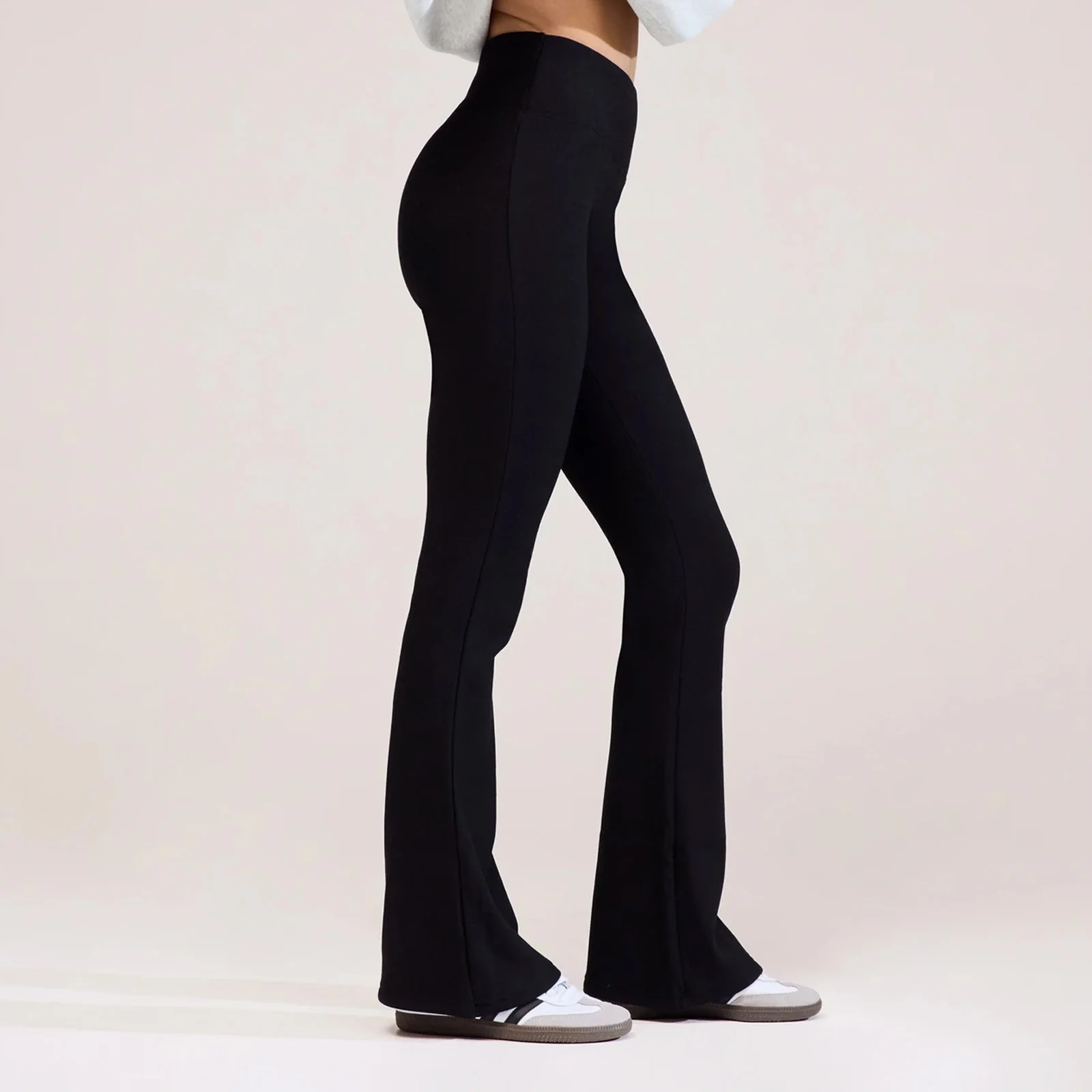 Winter Flare Leggings - Black - Image 4